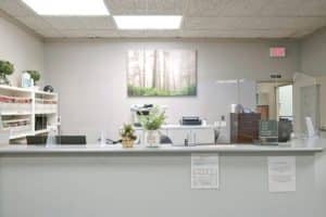 front desk. dentist clinic st.catharines